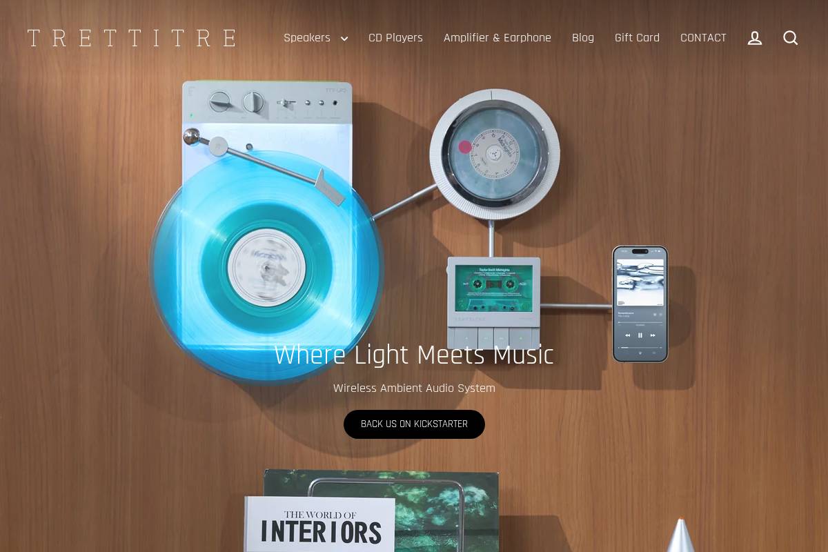trettitre.com homepage screenshot