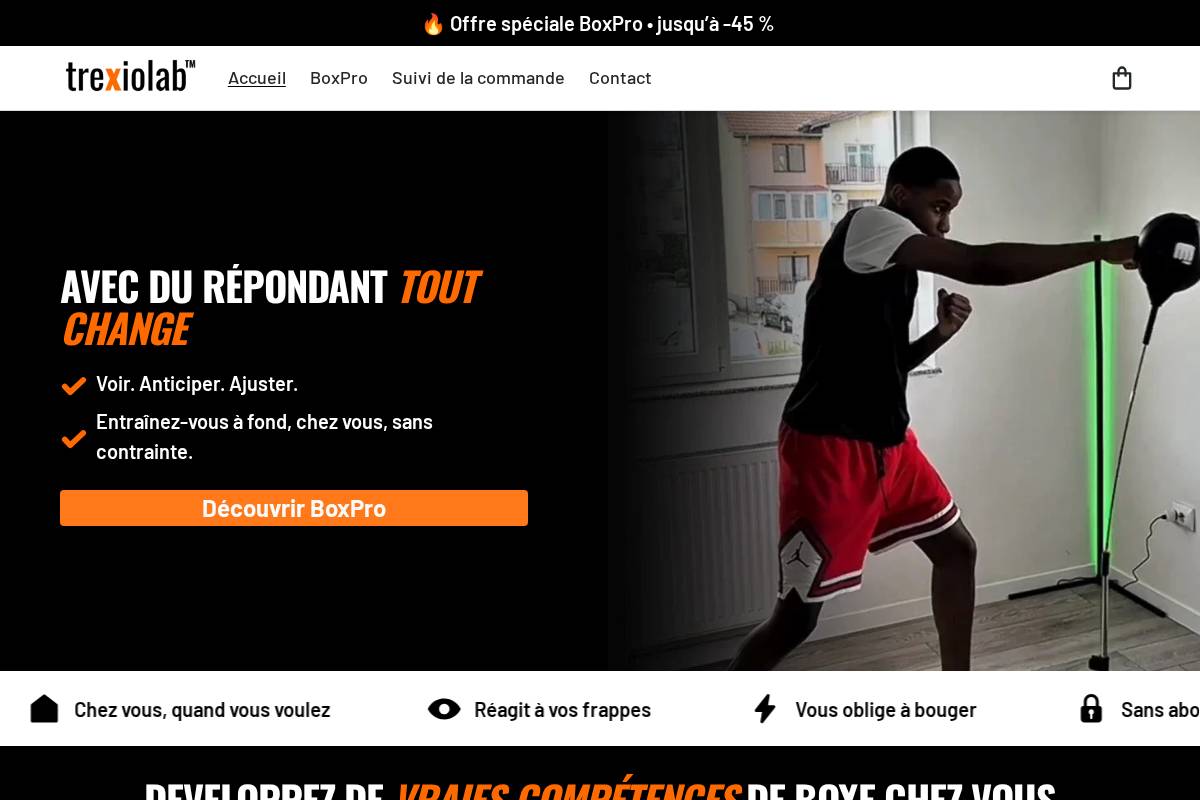 trexiolab.com homepage screenshot