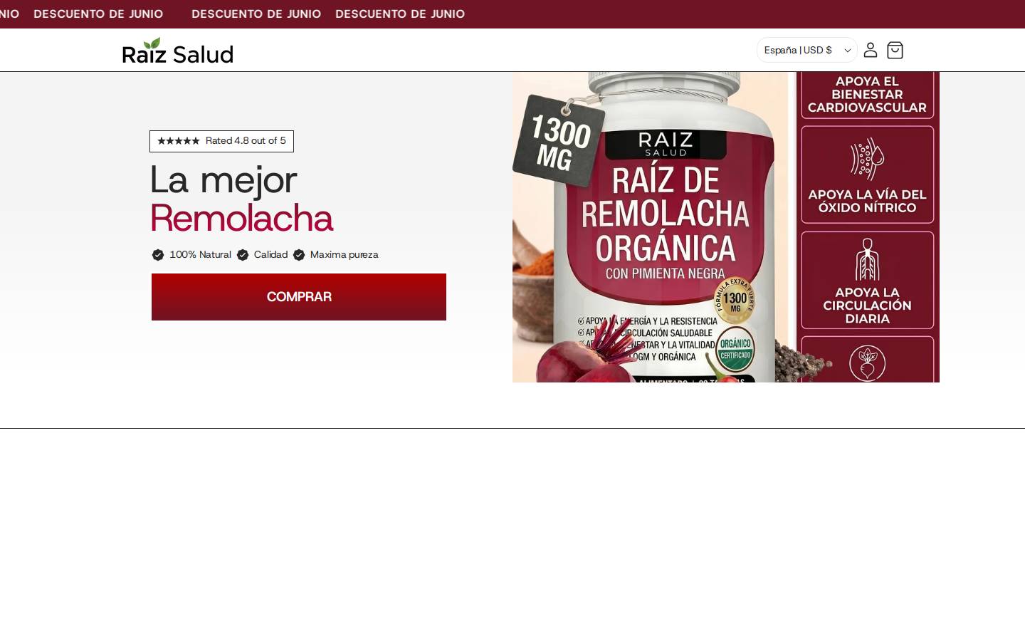 trianafajas.store homepage screenshot