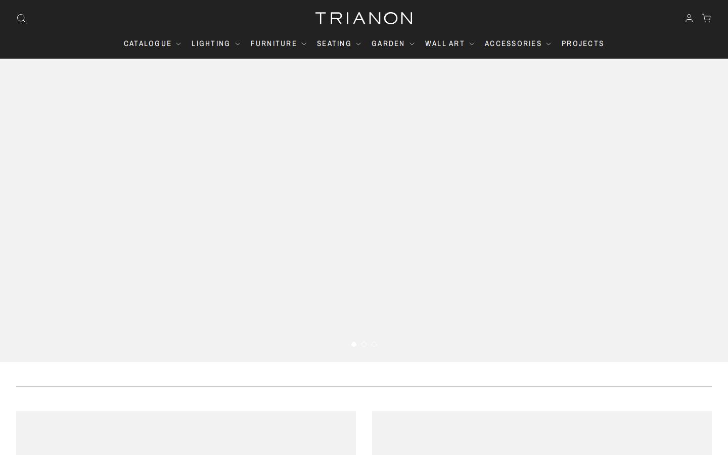trianondesign.ca homepage screenshot