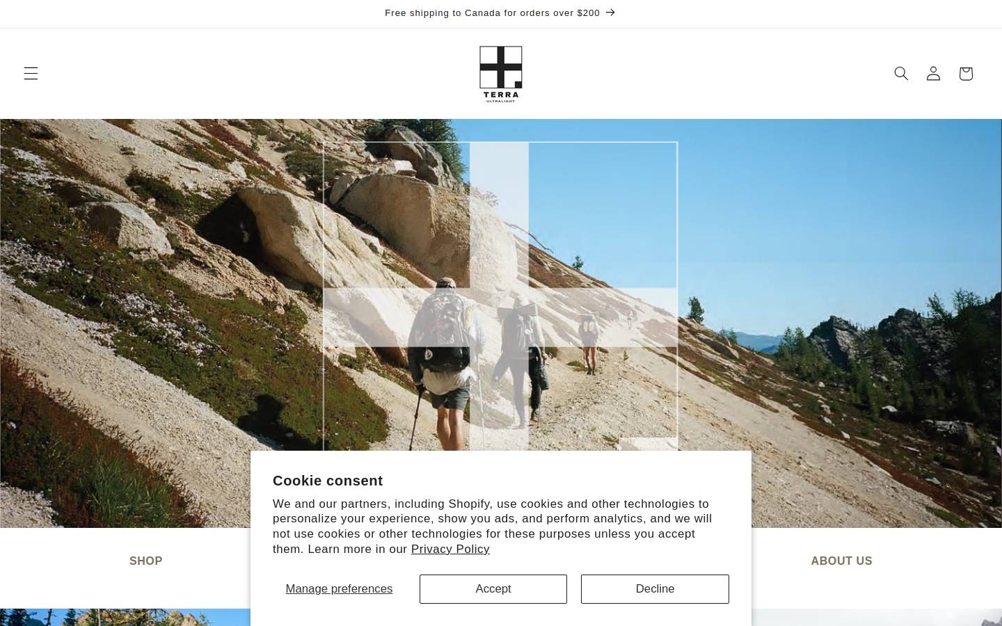 tribe-ulgear.com homepage screenshot