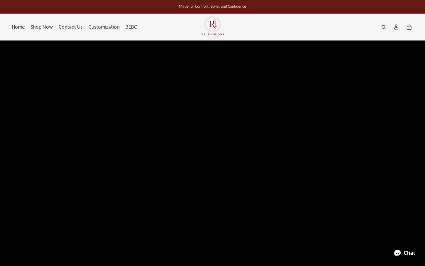 trifashions.com homepage screenshot