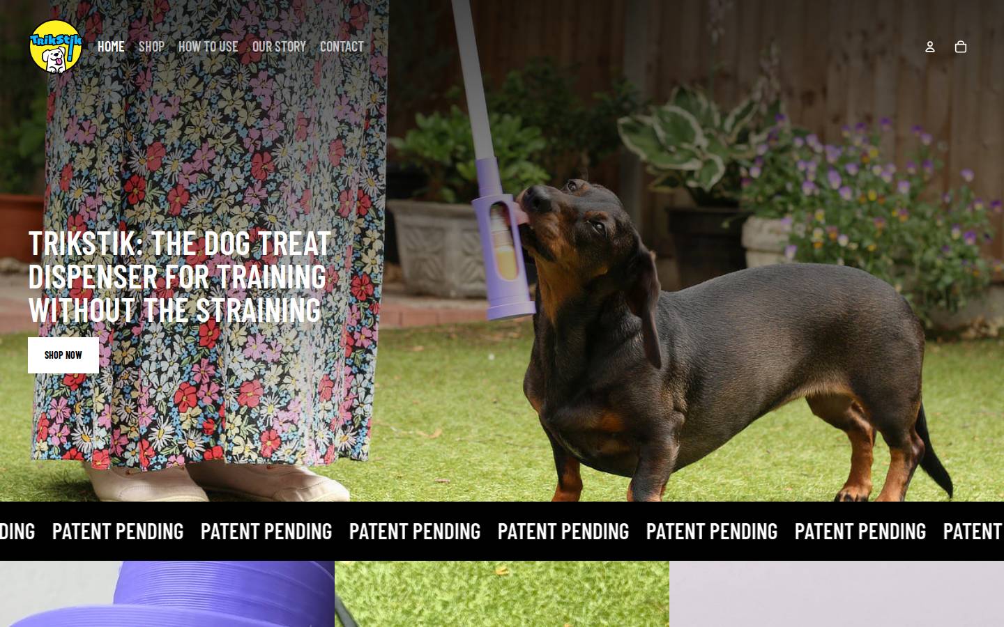 trikstik.com homepage screenshot