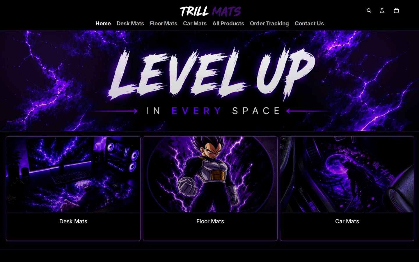 trillmats.com homepage screenshot