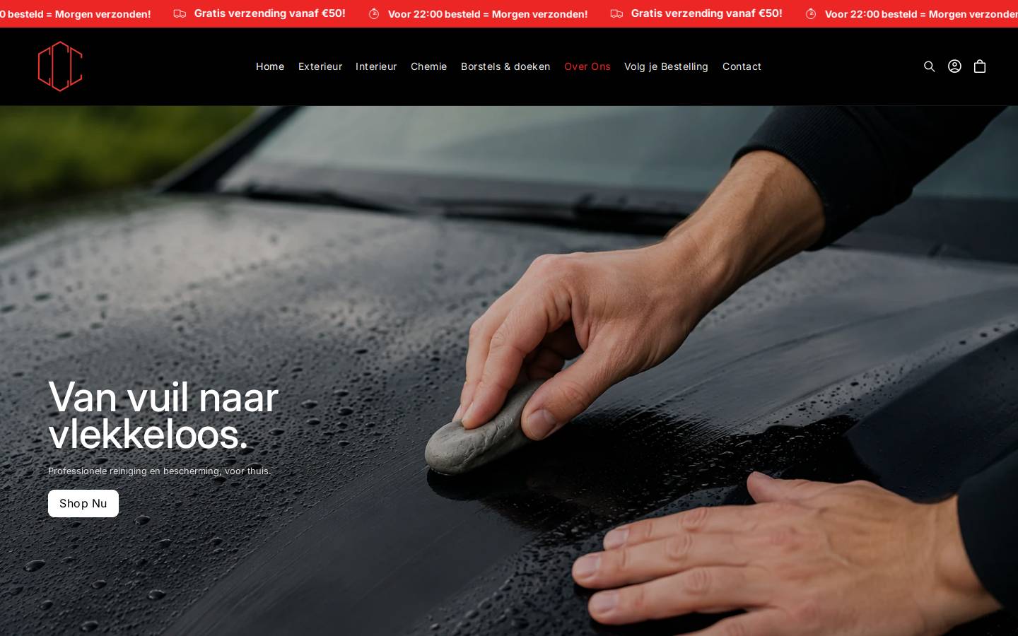 triple-c.shop homepage screenshot