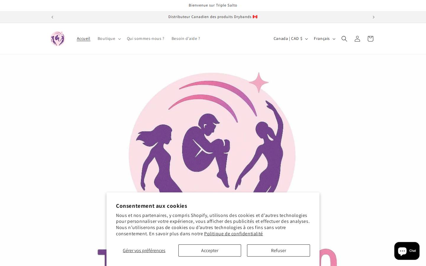 triplesalto.com homepage screenshot