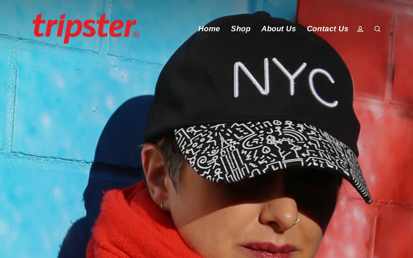 Tripster homepage screenshot