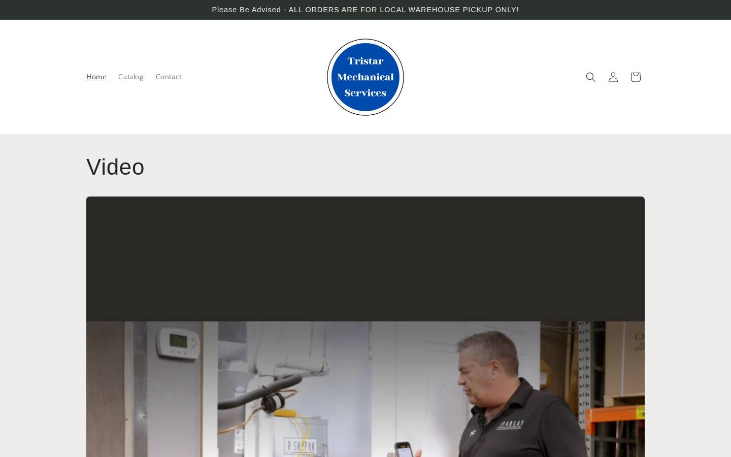 tristarmechanicalservices.com homepage screenshot