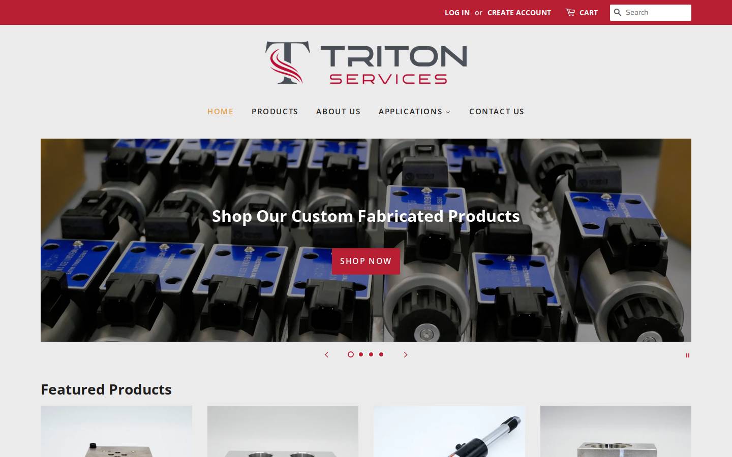 tritonservicesgroup.com homepage screenshot