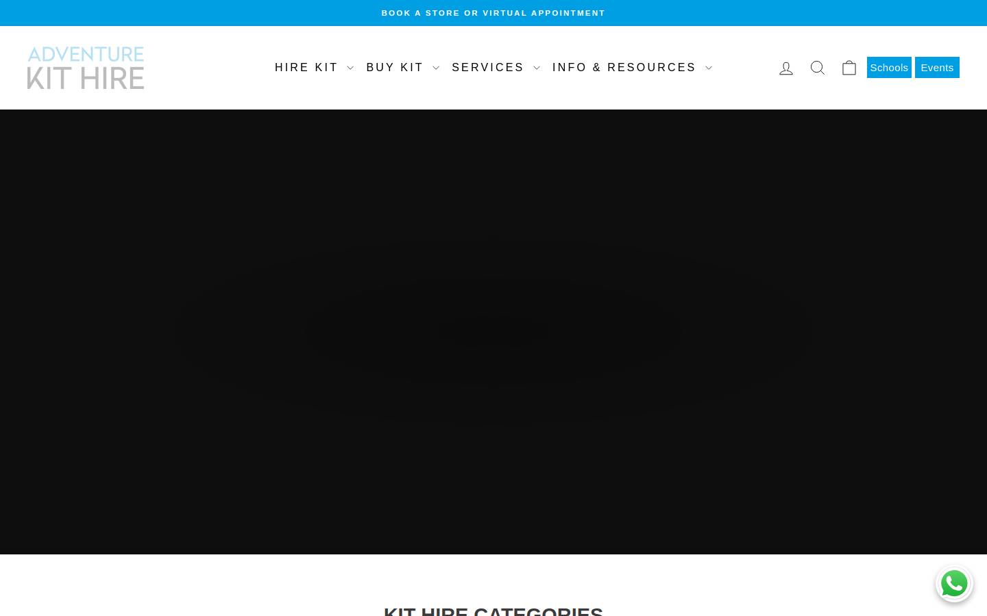 Tri Wetsuit Hire homepage screenshot