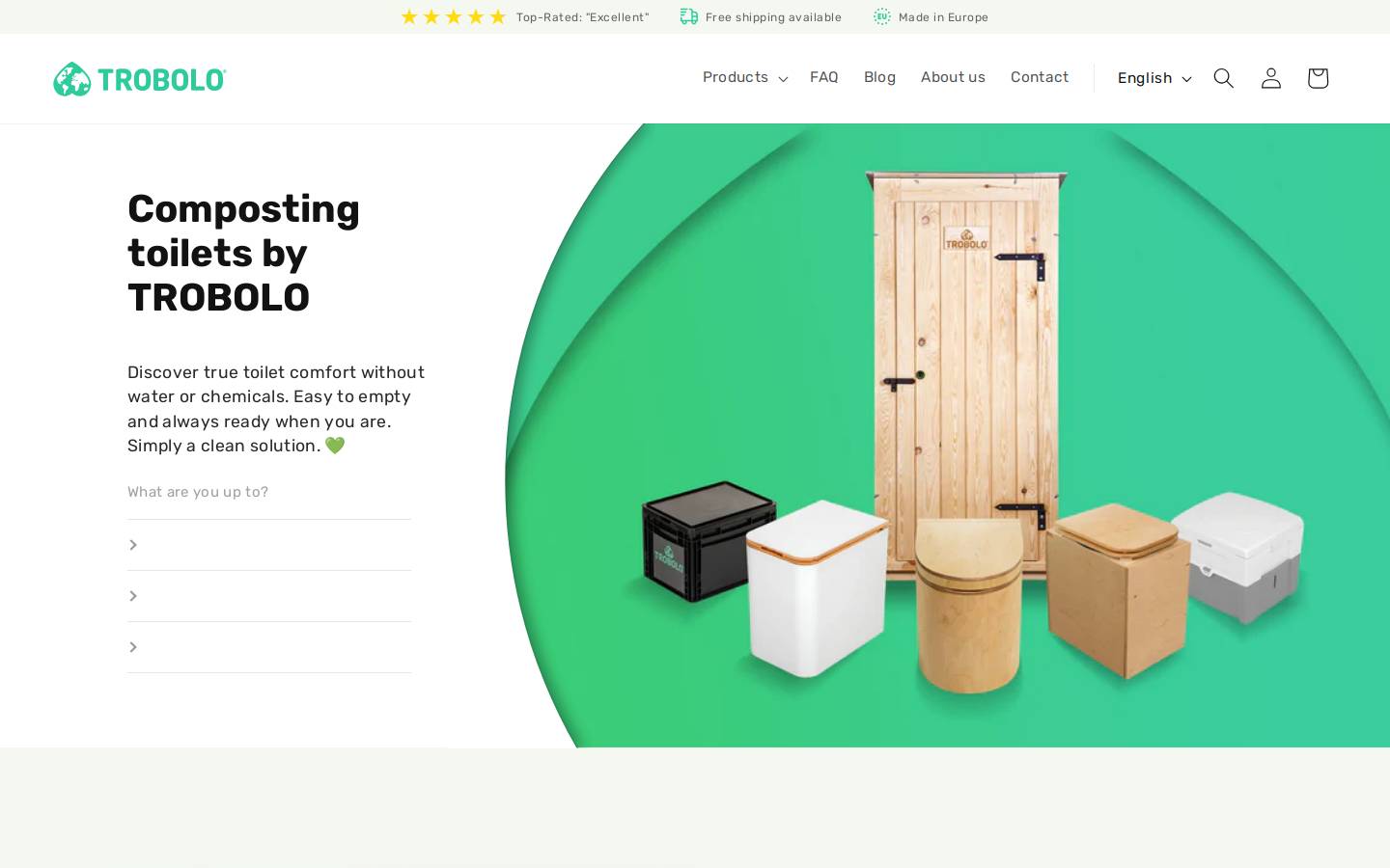 trobolo.com homepage screenshot