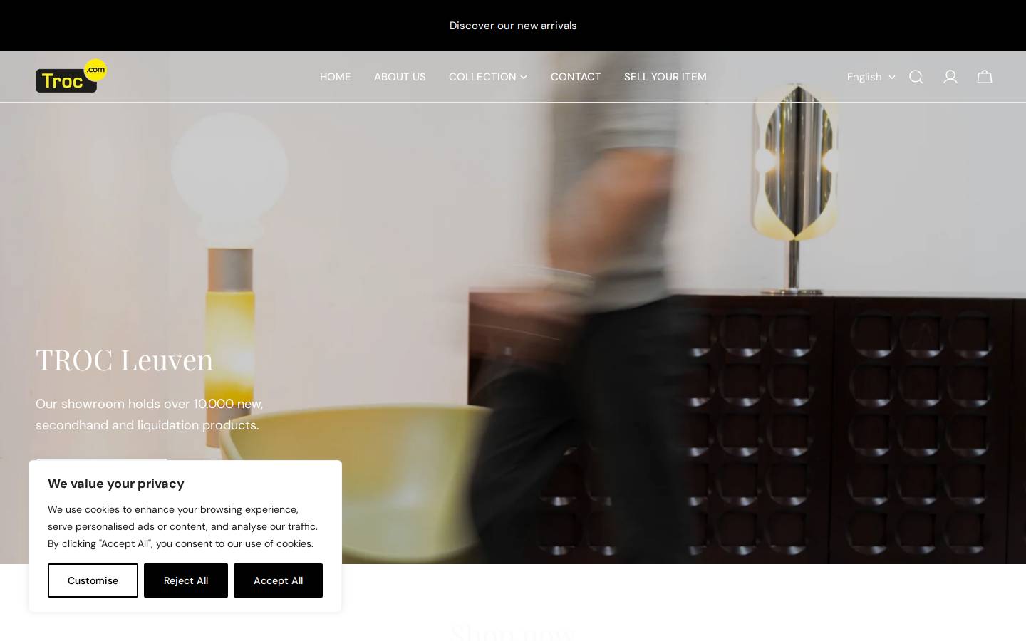 trocleuven.com homepage screenshot