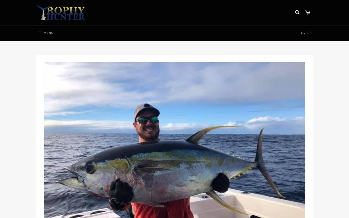 trophyhunter.com.au homepage screenshot