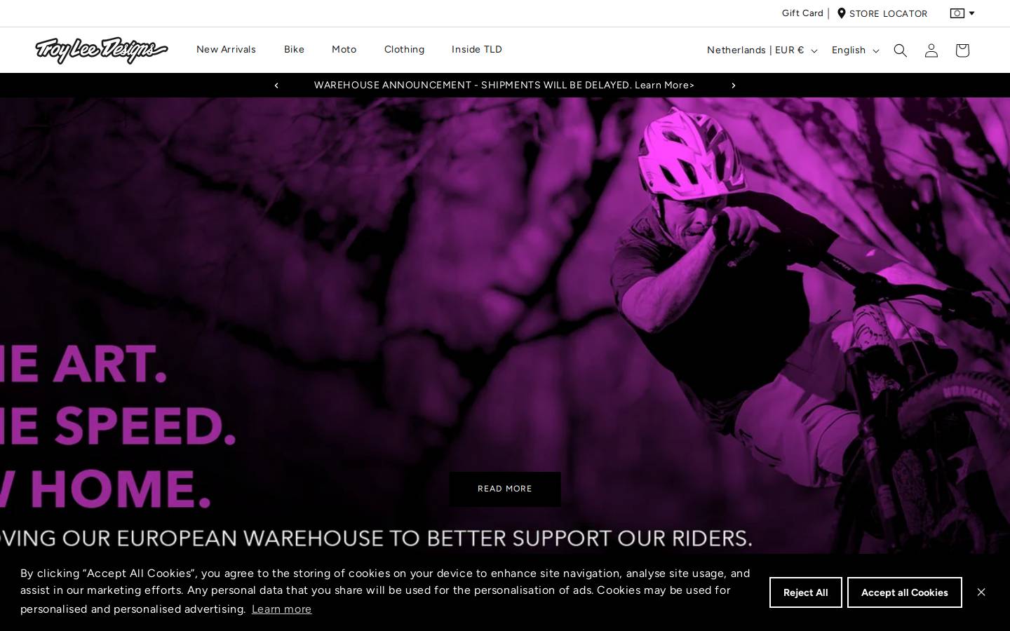 troyleedesigns.eu homepage screenshot