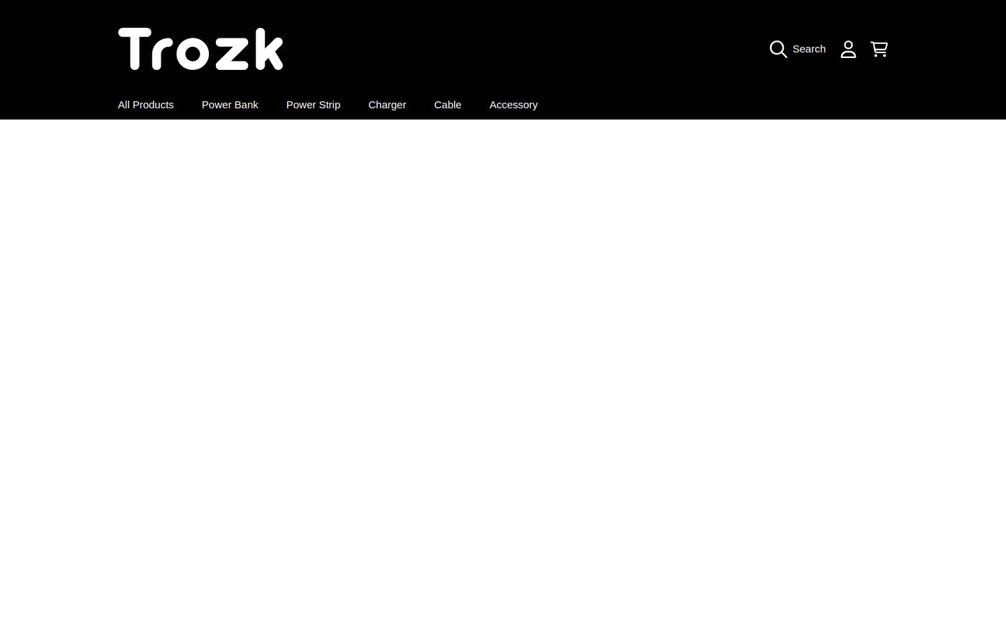 trozkus.com homepage screenshot