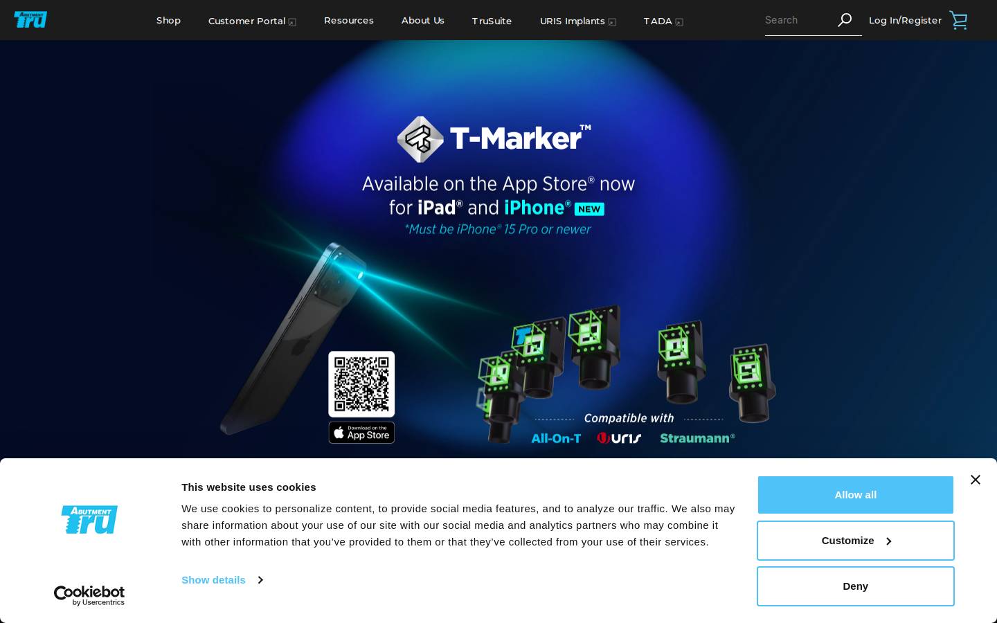 truabutment.com homepage screenshot