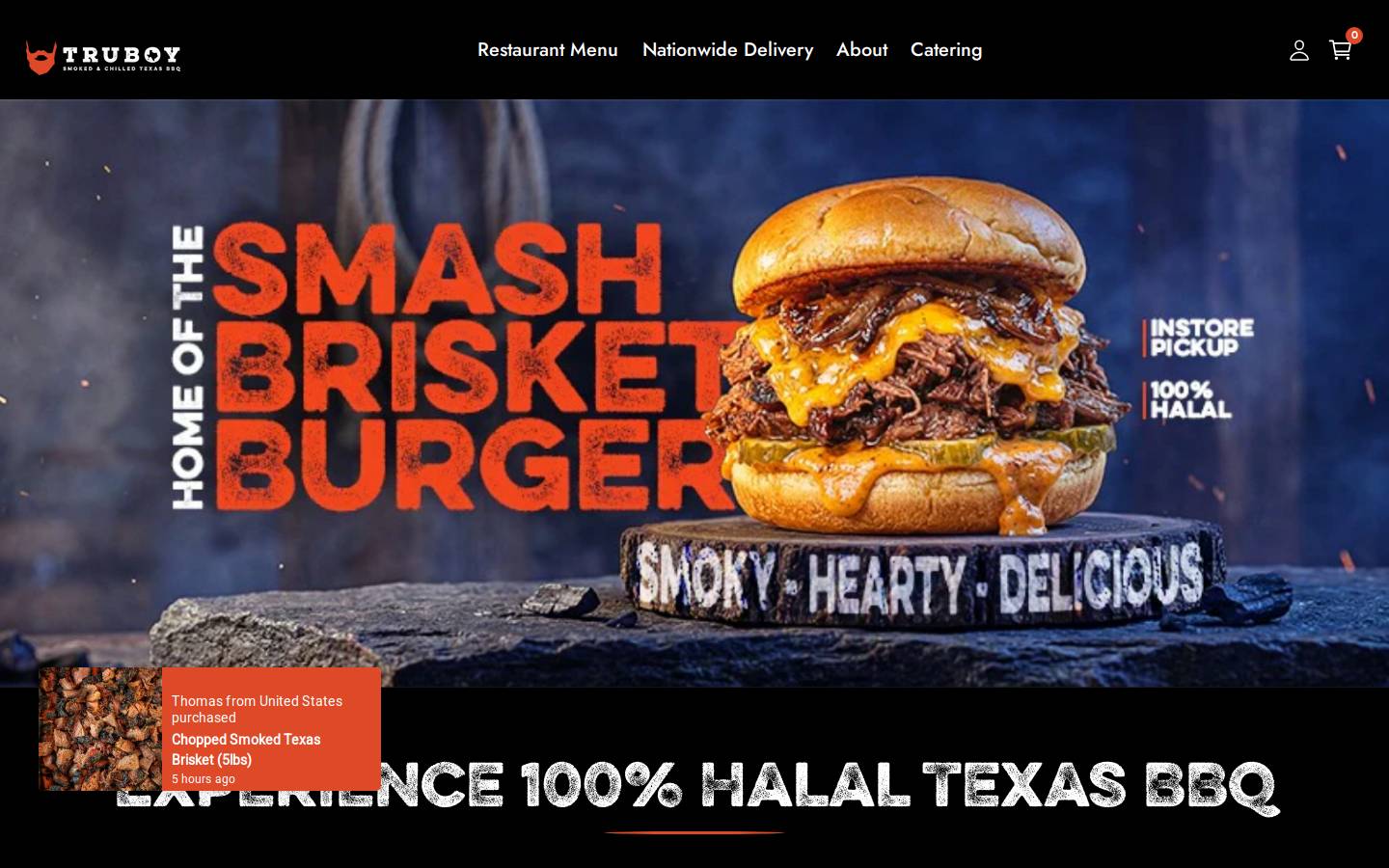 truboybbq.com homepage screenshot