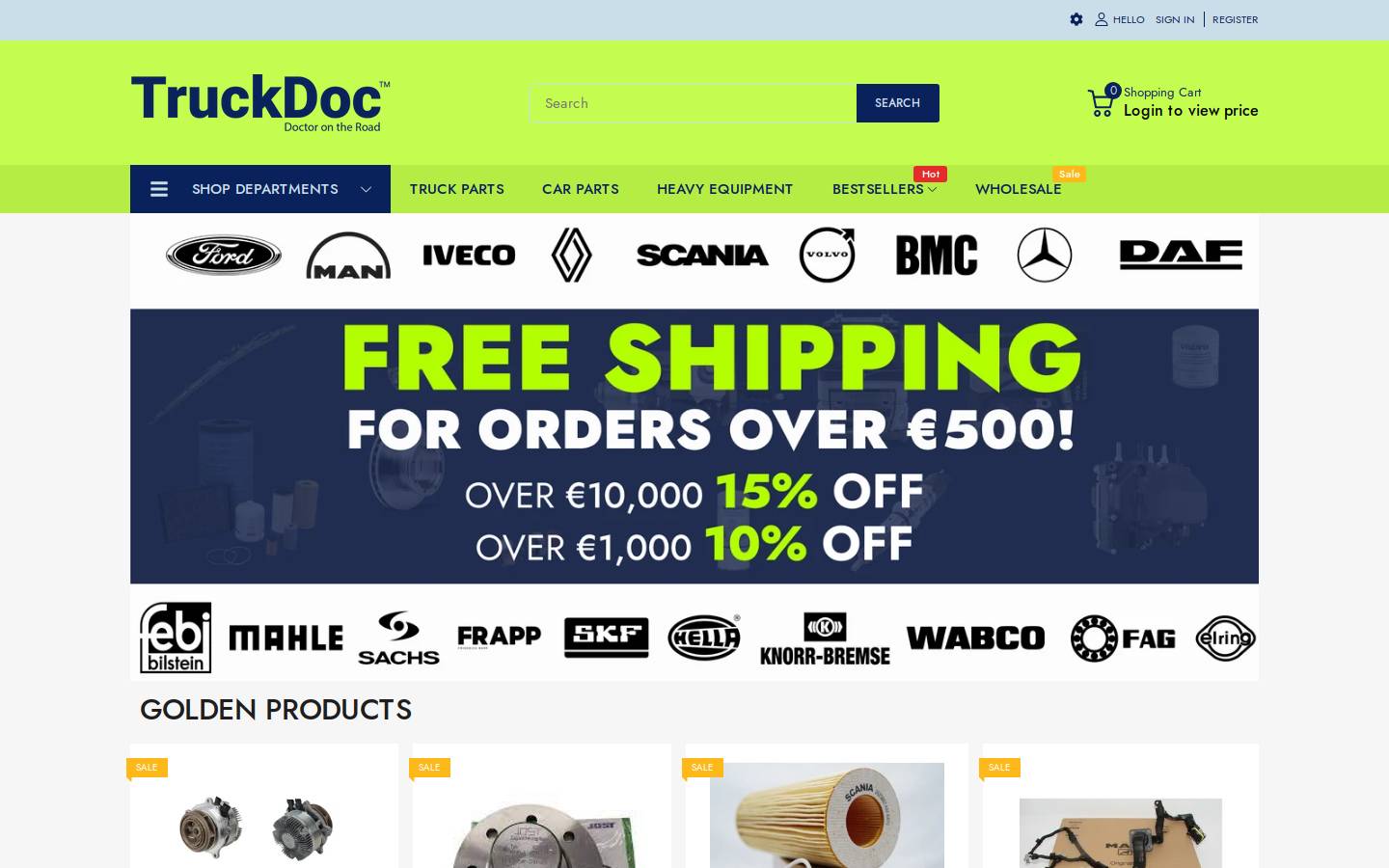 truckdoc.org homepage screenshot