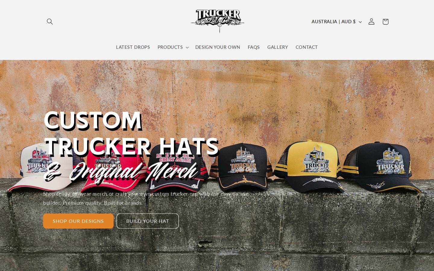 truckerlidco.com homepage screenshot