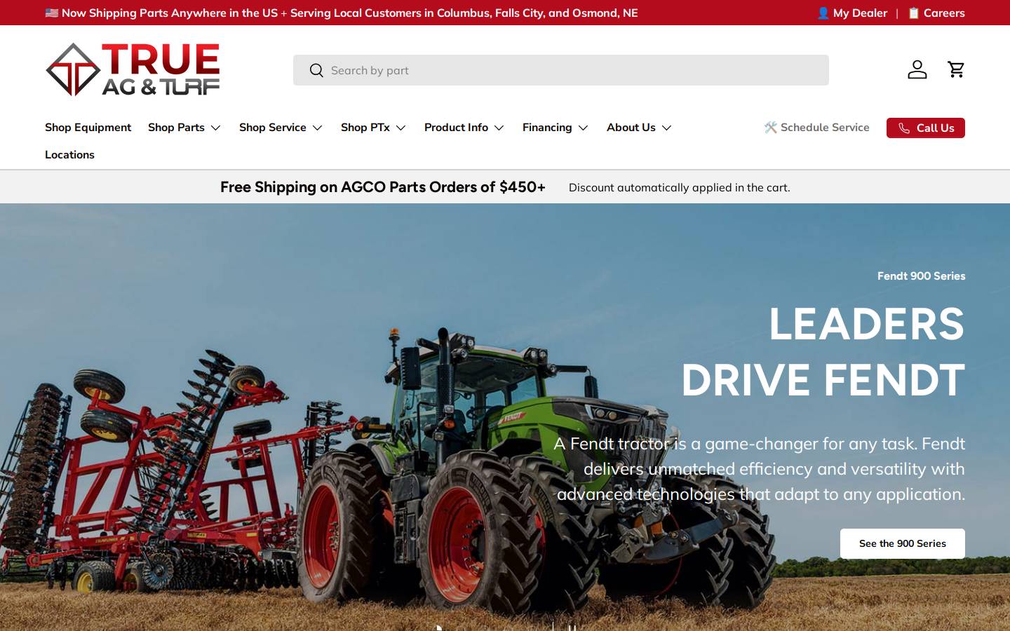 trueagturf.com homepage screenshot