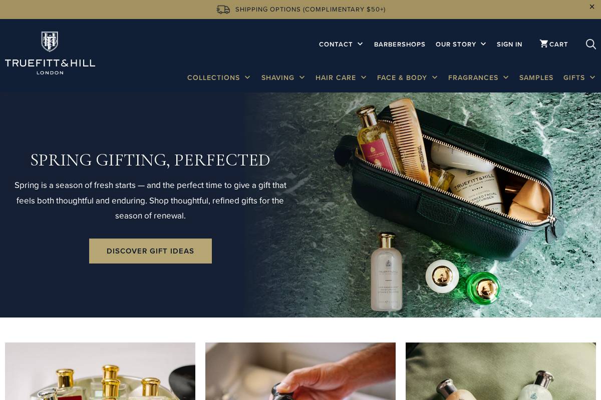 truefittandhill.com homepage screenshot