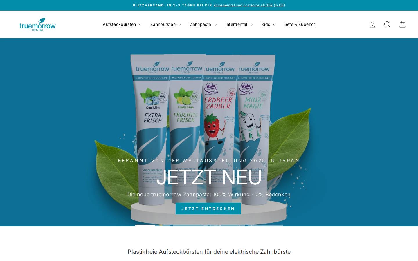 truemorrow homepage screenshot