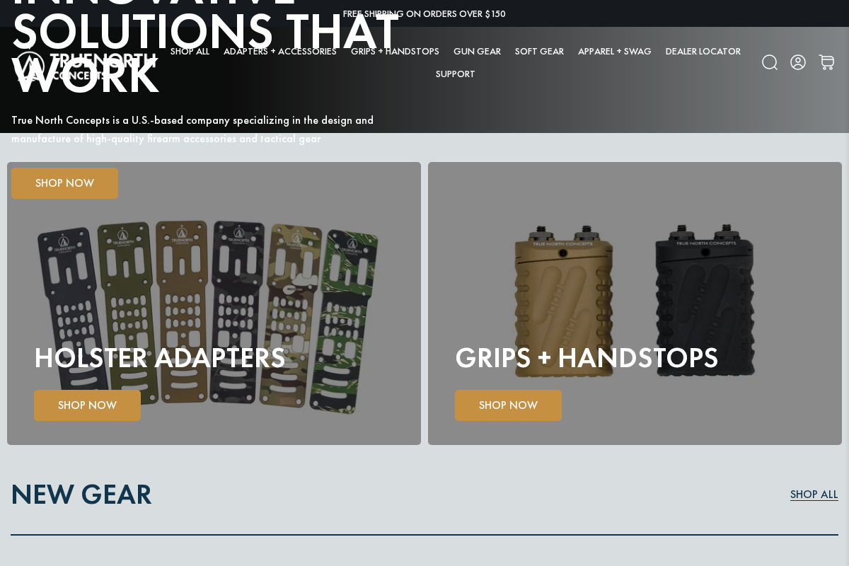 True North Concepts homepage screenshot