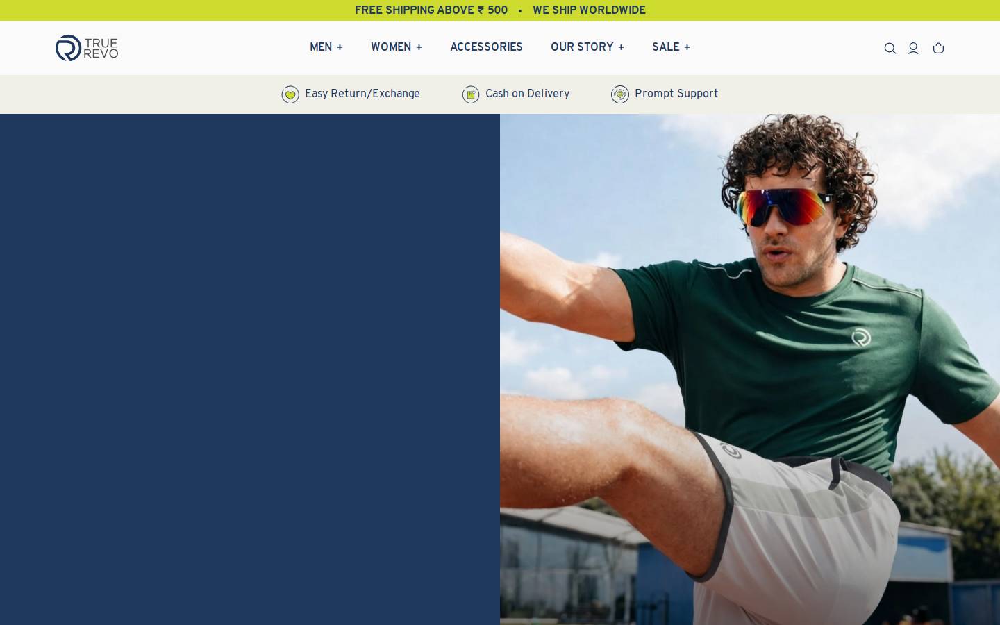 truerevo.com homepage screenshot