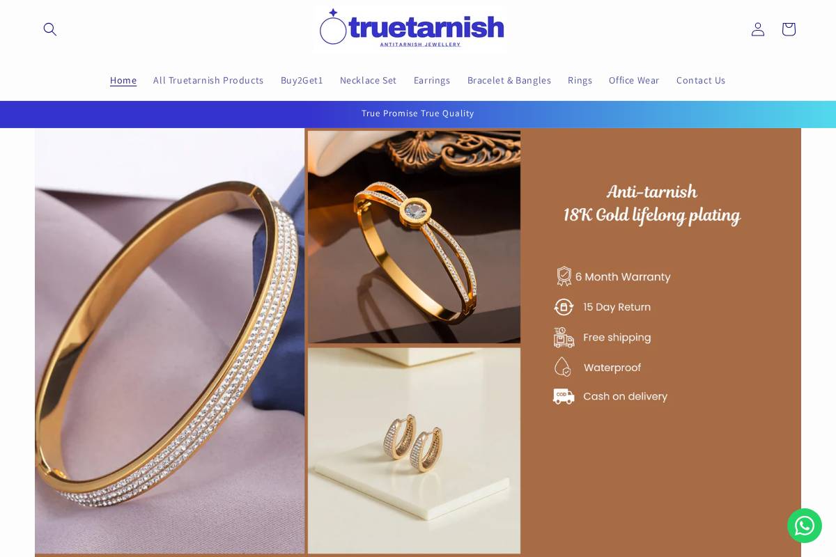 truetarnish.com homepage screenshot