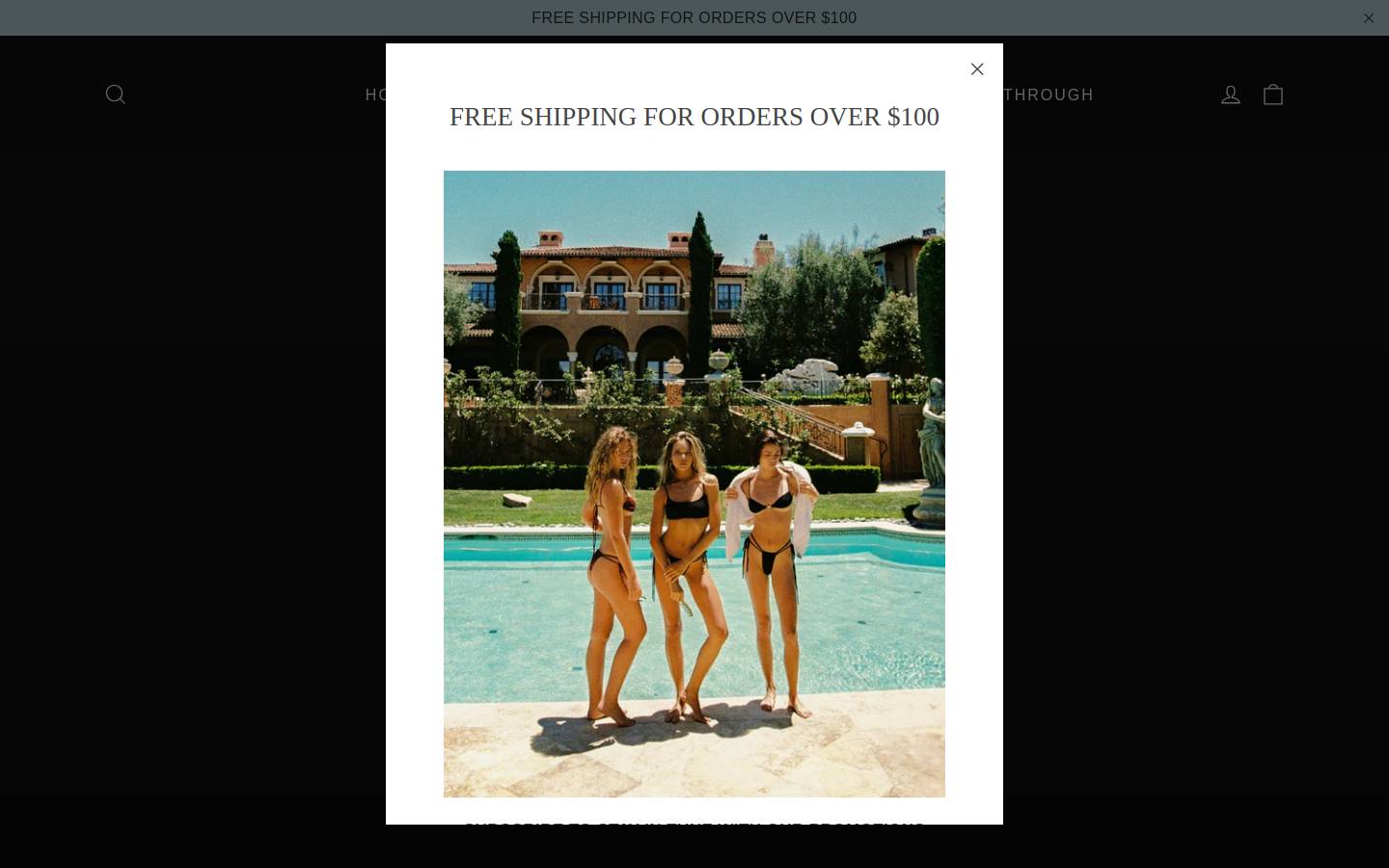 truetoneswim.com homepage screenshot