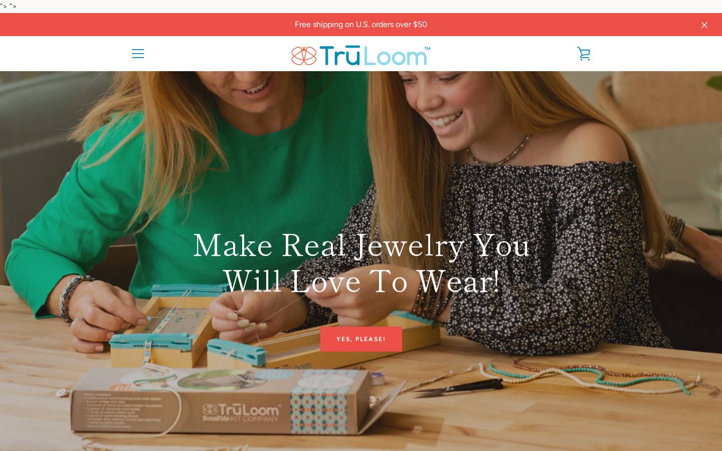 truloom.com homepage screenshot