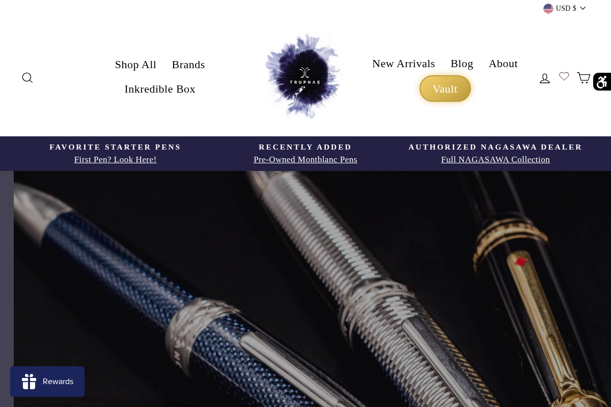 Truphaeinc homepage screenshot