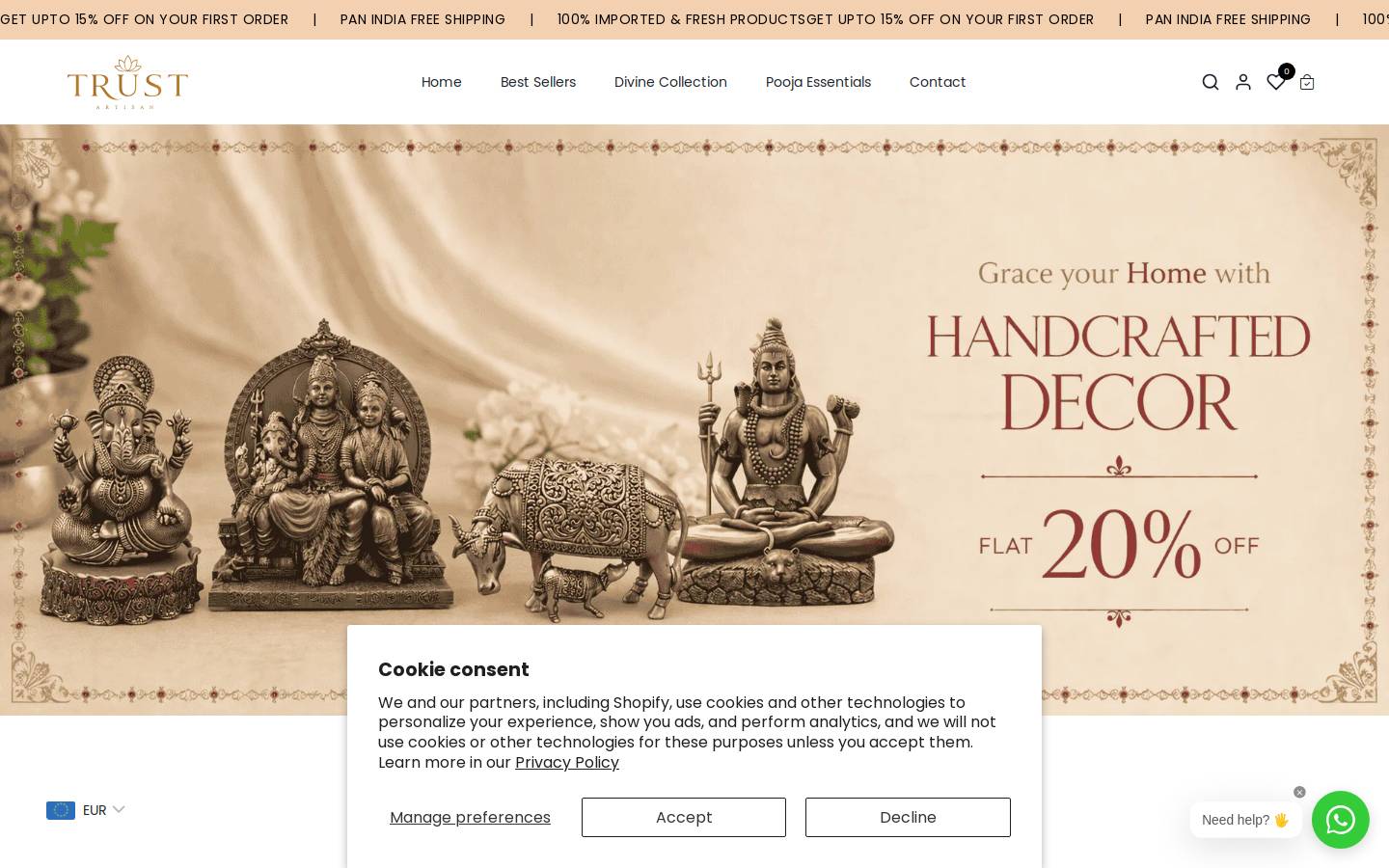 trustartisans.com homepage screenshot