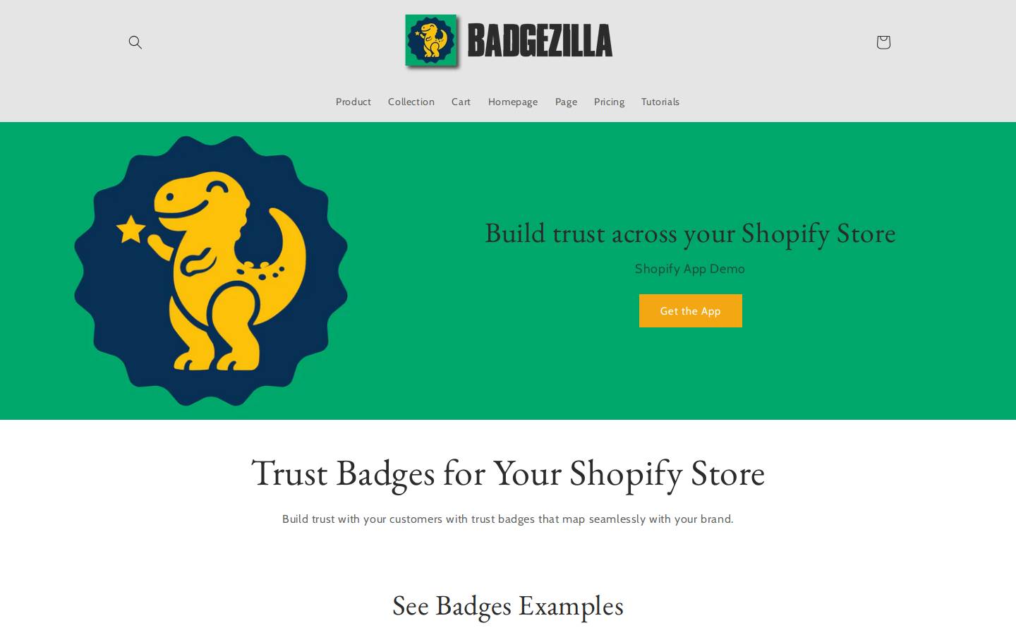 trustbadgesandproductseals.com homepage screenshot