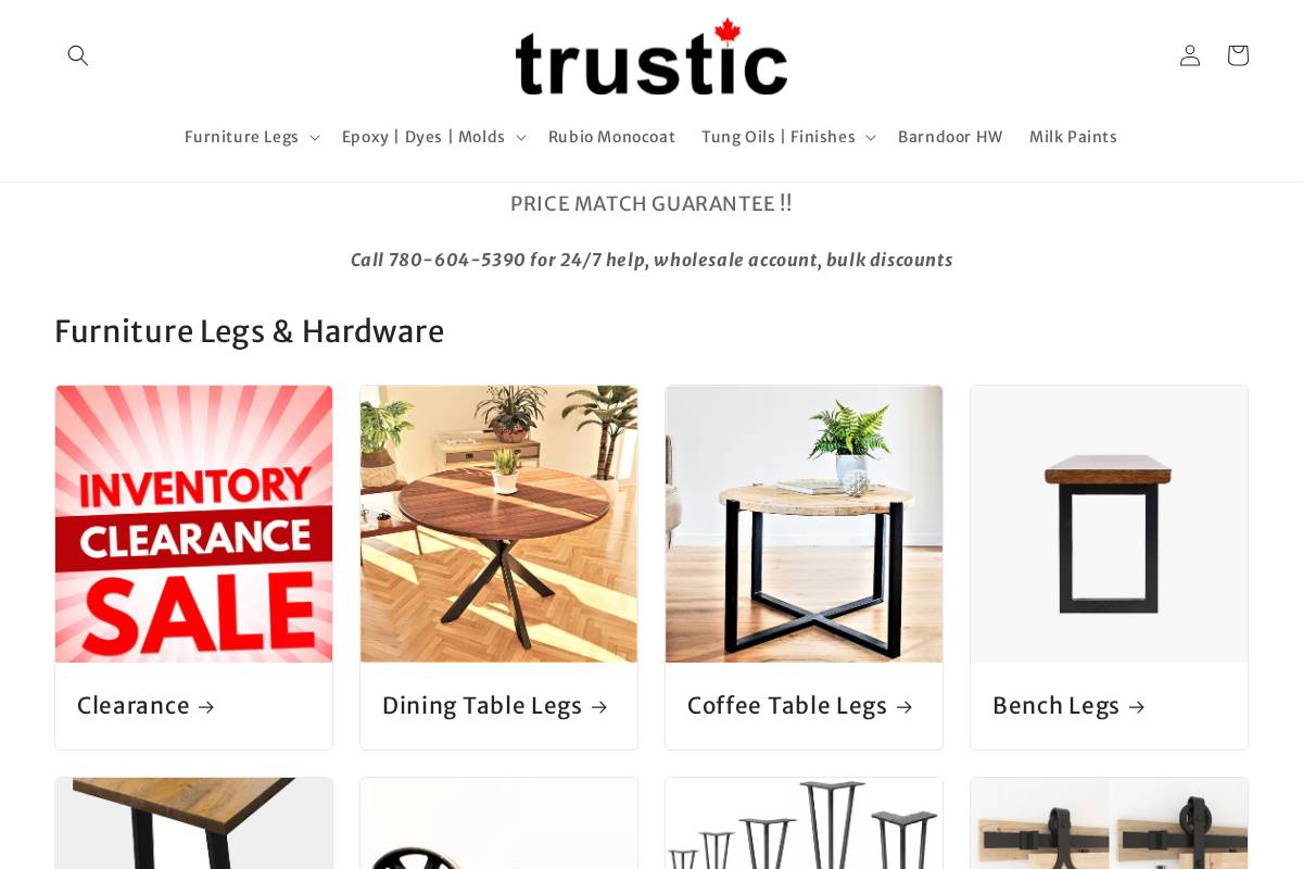 trustic.us homepage screenshot