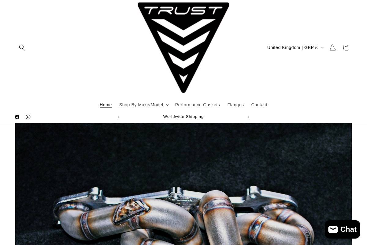 trusttubular.com homepage screenshot