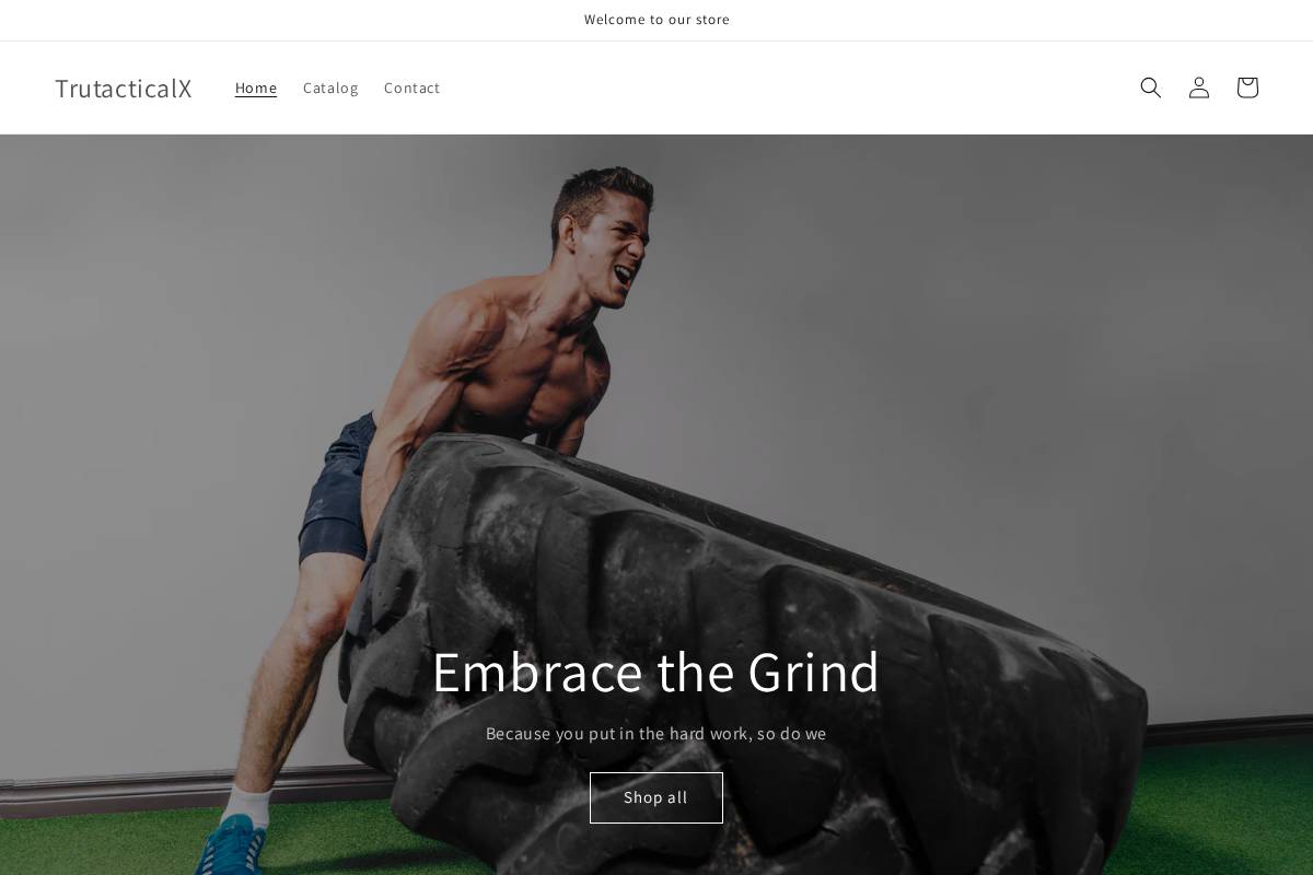 trutacticalx.com homepage screenshot