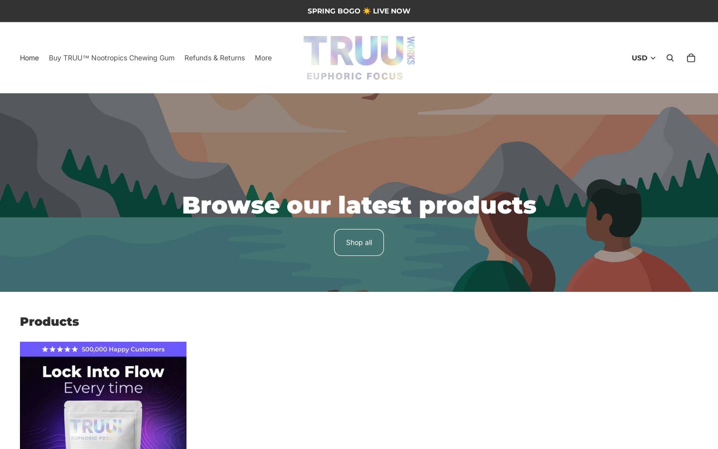 truulab.com homepage screenshot
