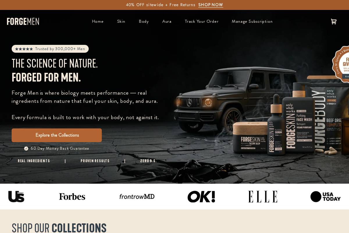 try-forge.com homepage screenshot