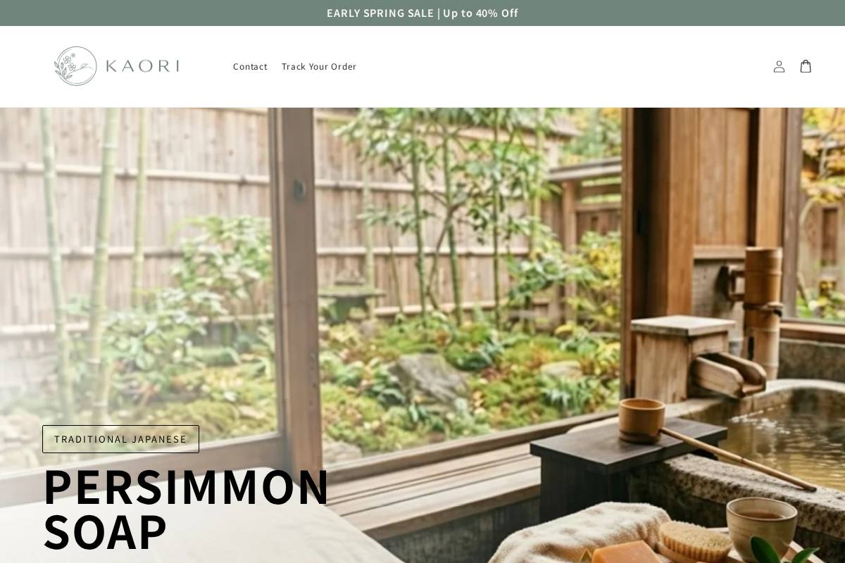 try-kaori.com homepage screenshot