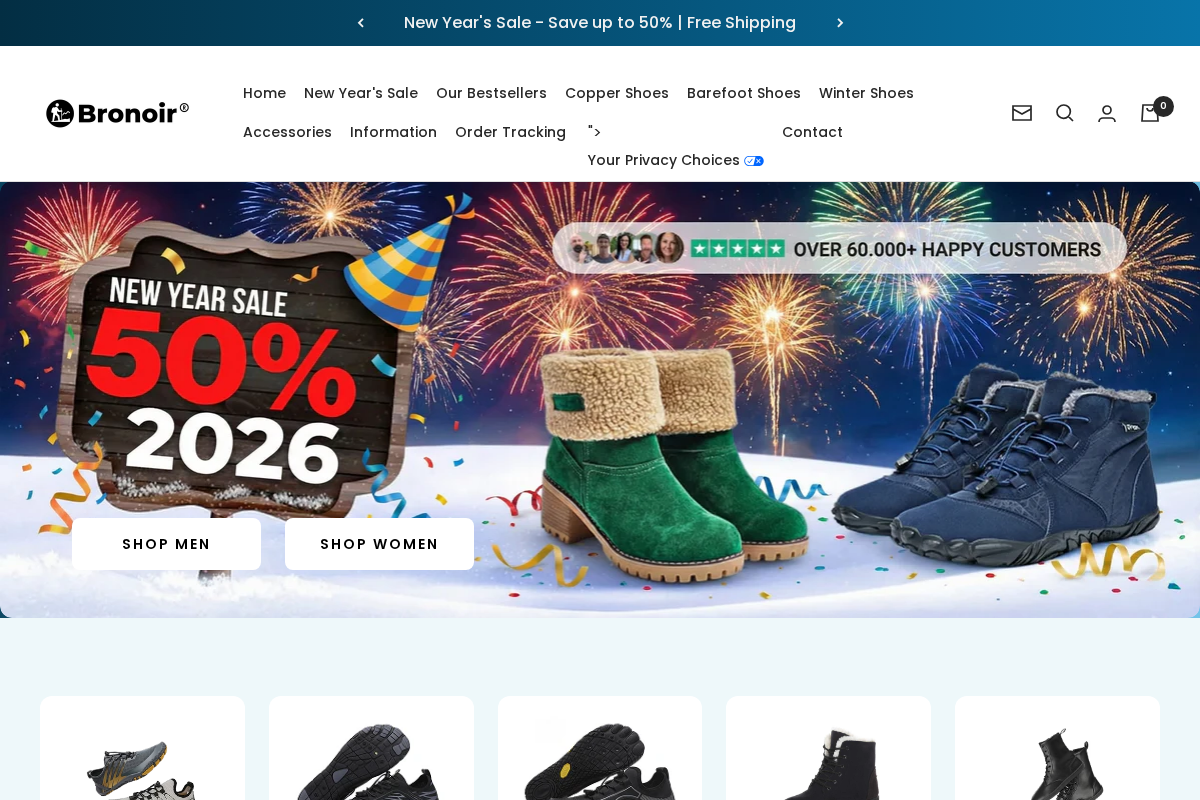 bronoir canada homepage screenshot