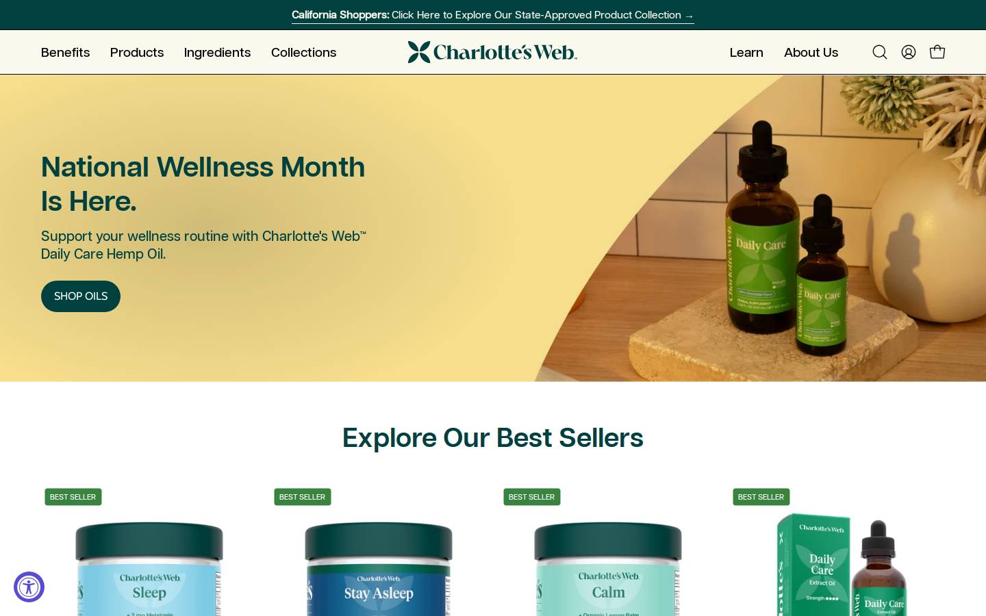 trycharlottesweb.com homepage screenshot