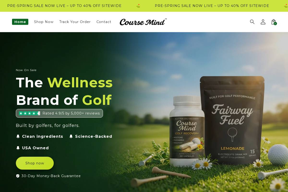 trycoursemind.com homepage screenshot