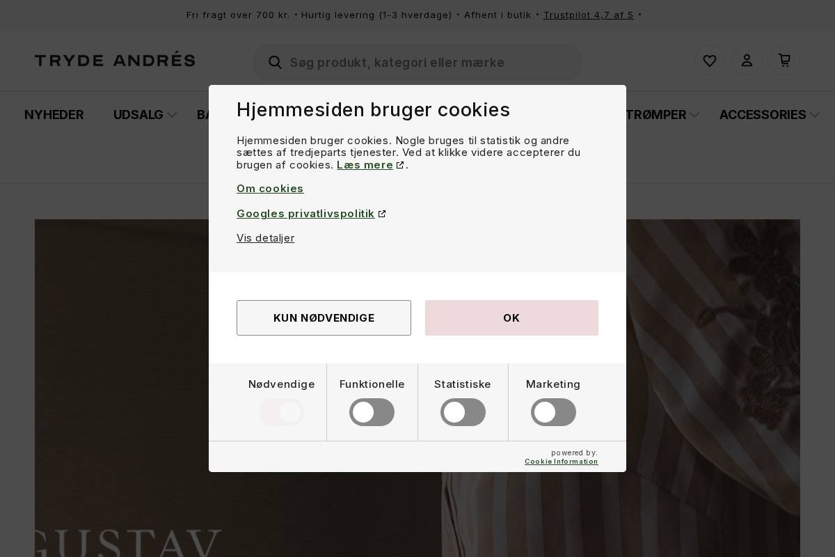 trydeandres.dk homepage screenshot