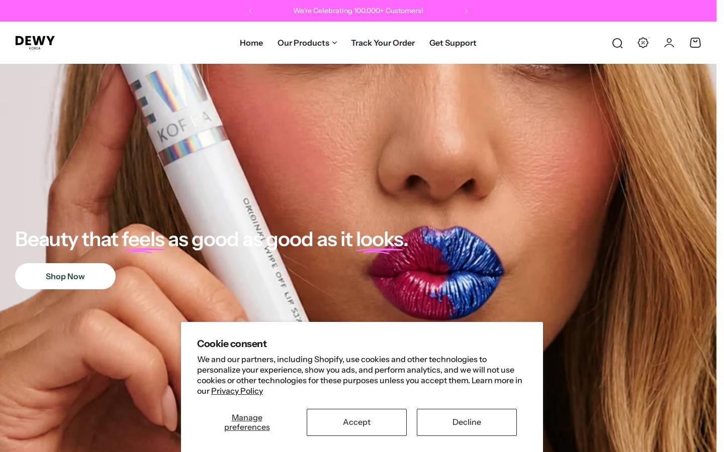 Trydewy homepage screenshot
