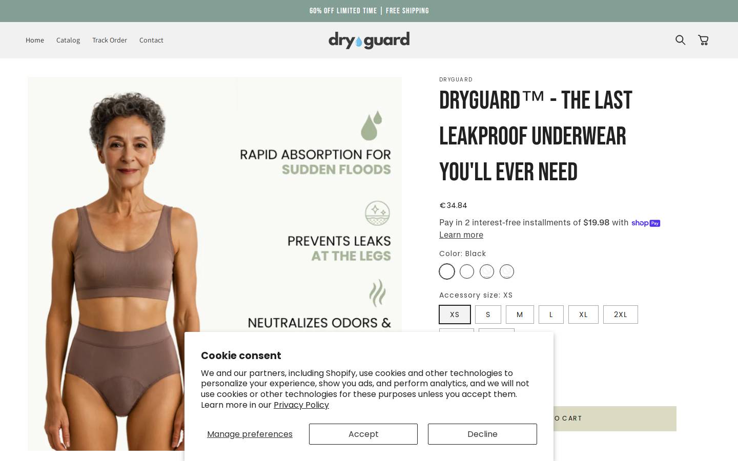 trydryguard.com homepage screenshot