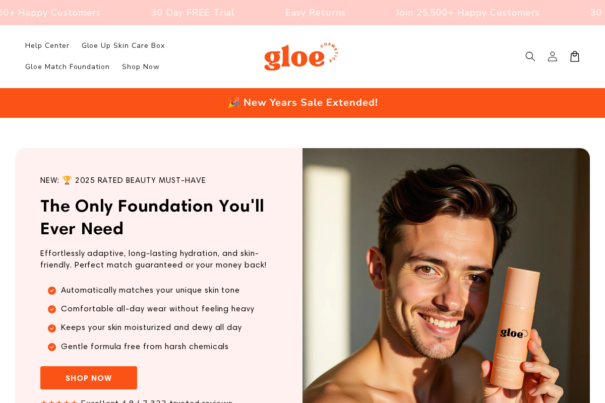 Trygloe homepage screenshot