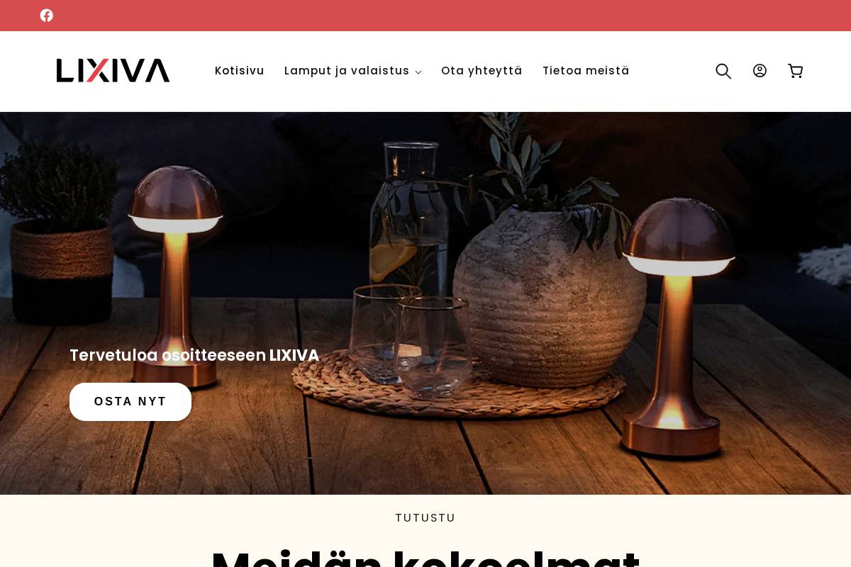 trylixiva.shop homepage screenshot