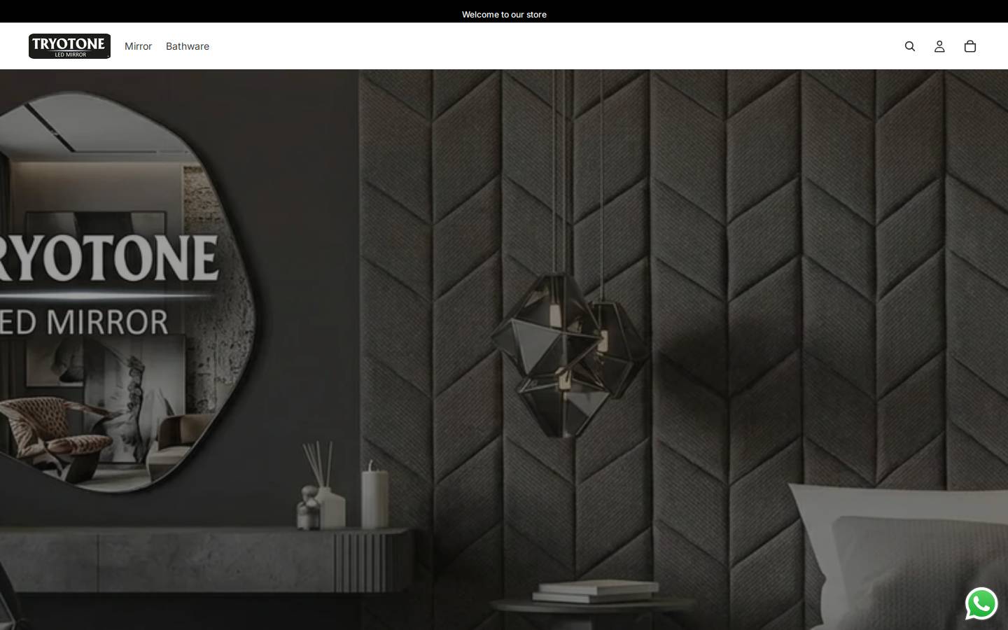 tryotone.com homepage screenshot