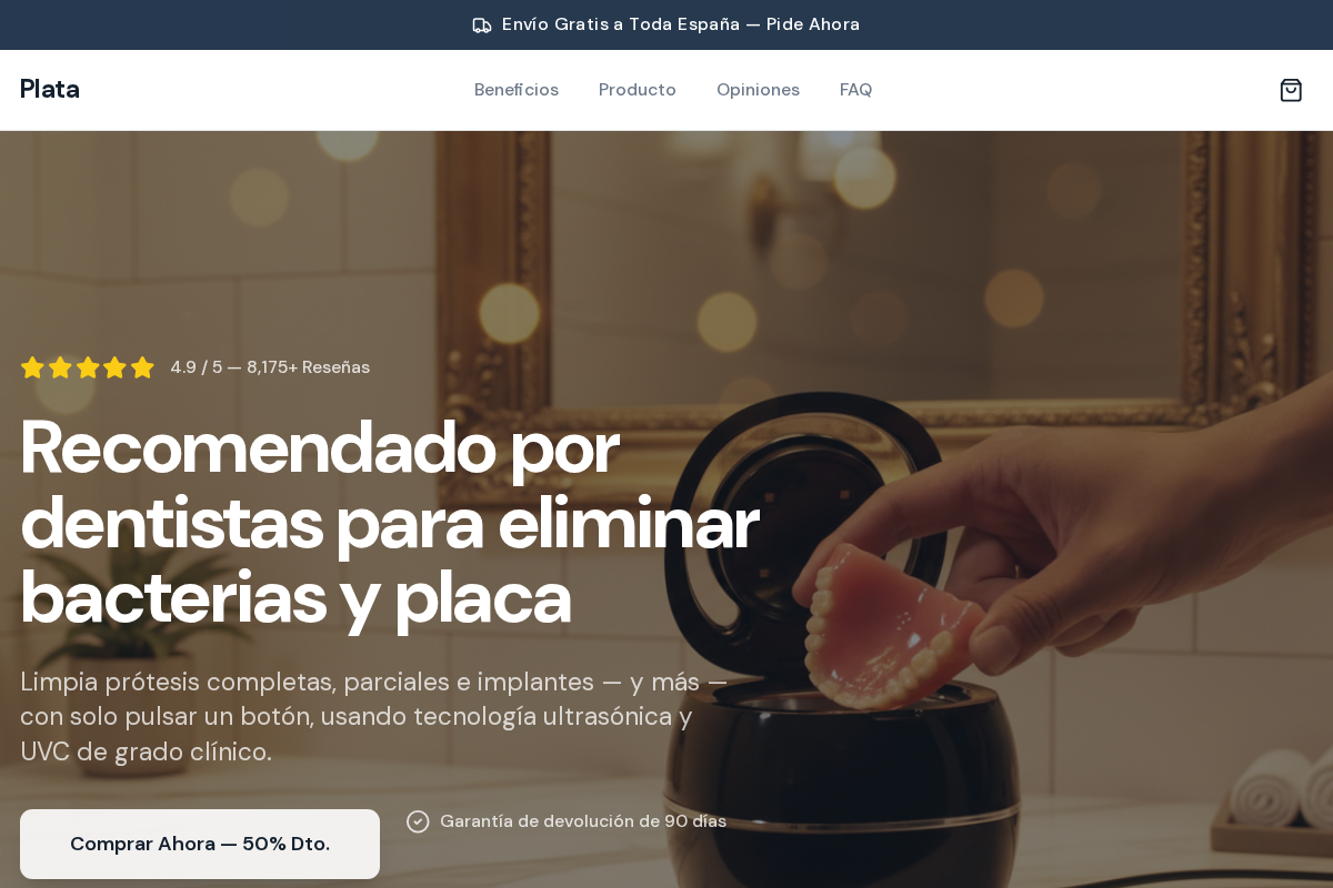 tryplata.shop homepage screenshot